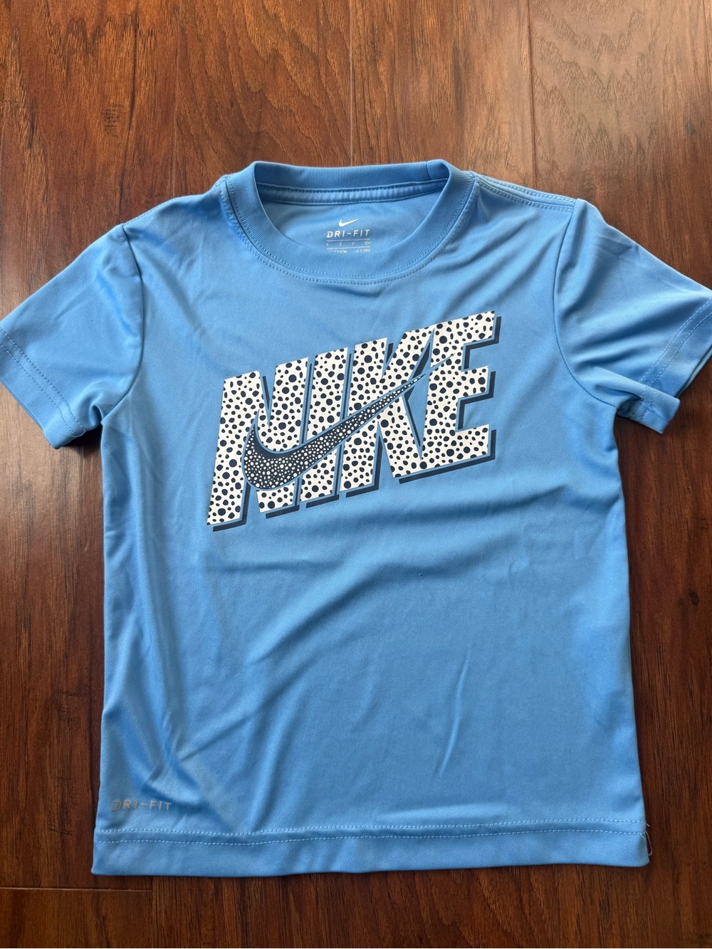 Nike Kids' Blue Dri-FIT Graphic Tee